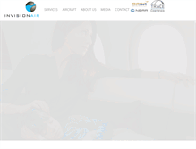 Tablet Screenshot of invisionair.co.in